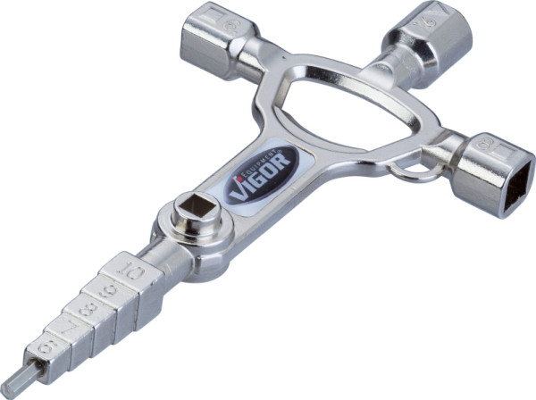 Clé de chantier VIGOR MasterKey Construction, V4228