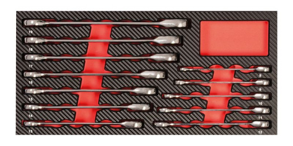 Insert de clé Projahn GearTech "classic" 12 pièces, 5999-051