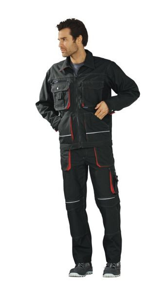 Pantalon Planam Basalt, anthracite/rouge, taille 46, 2820046