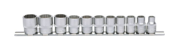 KS Tools Jeu de douilles 3/8" 12 pans, 11 pièces, 911.0609