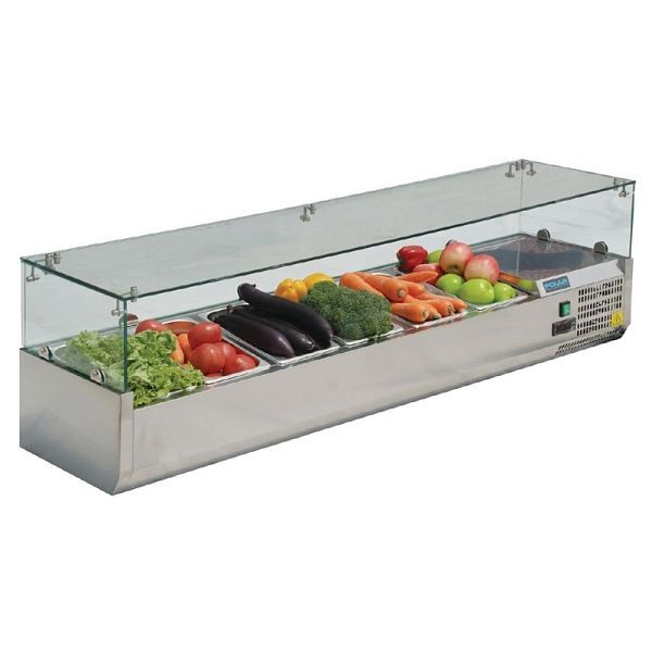 Vitrine réfrigérée Polar série G 6x GN 1/4, AB090