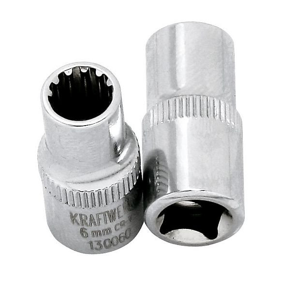 Kraftwerk 1/4'' clé à douille mixte insert 4mm, 130040