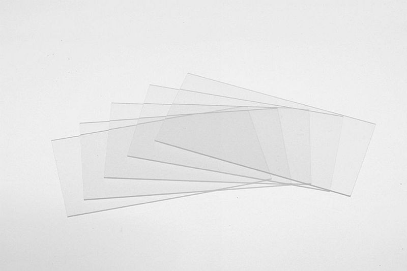 Vitre intérieure Optrel pour Optrel, 55 x 107 x 1 mm, transparente, UE : 5 pièces, 5000001
