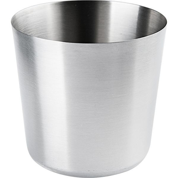 Tasse de service Stalgast en acier inoxydable Ø 88 mm, hauteur 85 mm, finition satinée, KK2501088