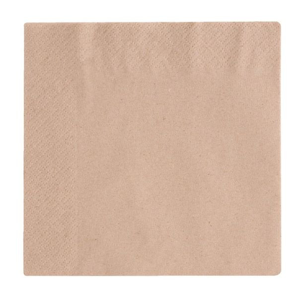 Serviettes écrues compostables Vegware 33cm, UE: 2000 pièces, DW621