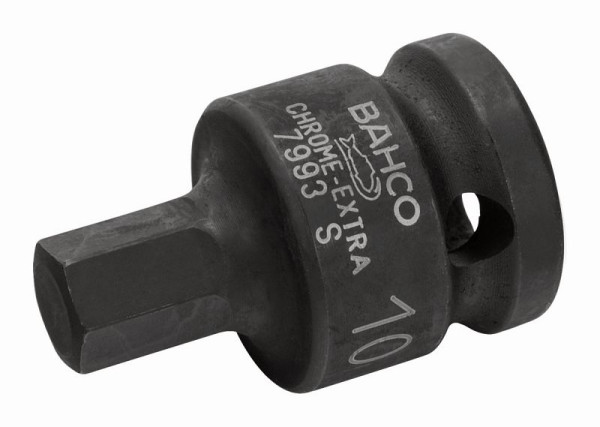 Embout de tournevis mécanique Bahco 1/2", six pans, SW 19 mm, 7993S0190