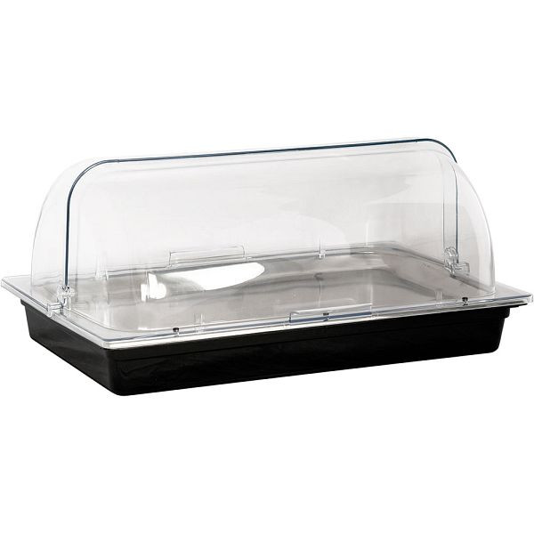 Bol de refroidissement Sunnex GN 1/1, en polycarbonate, noir, adapté pour GN 1/1 (65 mm), BB1205011