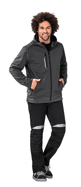 Veste softshell Planam Outdoor Hawk, anthracite, taille 4XL, 3357068