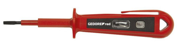 GEDORE testeur de phase rouge max.250V fente 3mm 135mm, 3301419