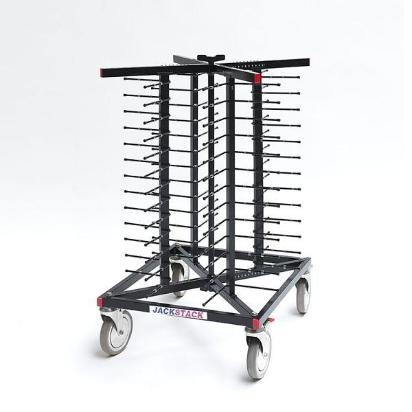 Empileur d'assiettes mobile Jackstack pour 52 assiettes, 309.004