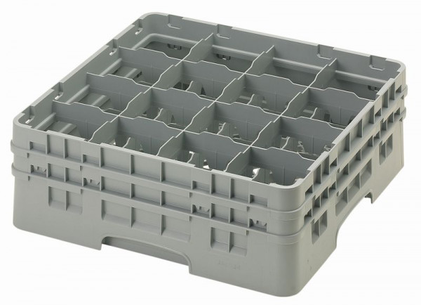 Panier de lavage Cambro 16 compartiments Hauteur Camrack®: 15 cm Gris doux, SU: 4 pièces, 16S534151