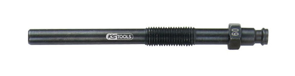 Adaptateur de bougie de préchauffage KS Tools, M10x1,25 avec filetage extérieur, longueur 120 mm, 150.3670