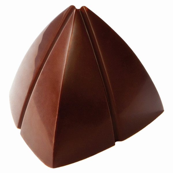 Moule à chocolat Schneider - pyramide, 275 x 135 x 32 mm / 31 x 31 x 27 mm, 9 g, 3 x 7 pièces, 421764