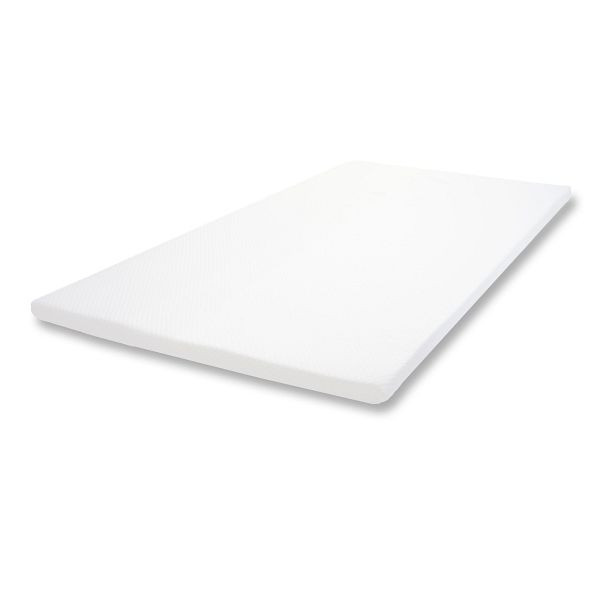 Mendler 6cm surmatelas en mousse à mémoire de forme HWC-E63, surmatelas protège-matelas, mousse visco 140x200cm, 68509
