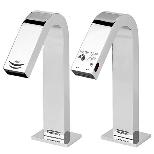 Raccord pour sèche-mains Mediclinics All-In-One SET, 205.964 + 205.963