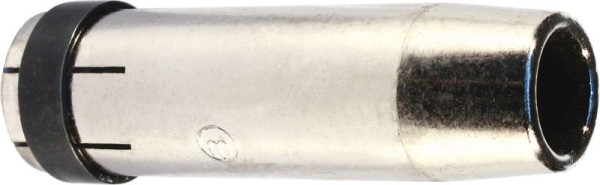Manchon de gaz ELMAG MB 36, Ø intérieur arrière 20 mm, Ø intérieur avant 16 mm, longueur: 84 mm, 54371