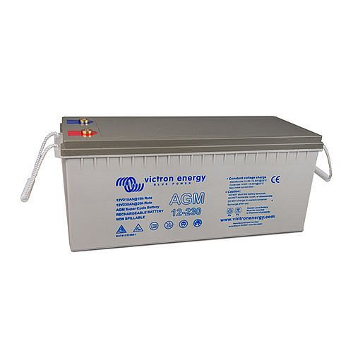 Batterie Victron Energy AGM Super Cycle 12V 230Ah, 2-67-012260, BAT412123081