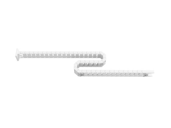 Chaîne porte-câbles Hammerbacher verticale, blanche, VCKVL/W