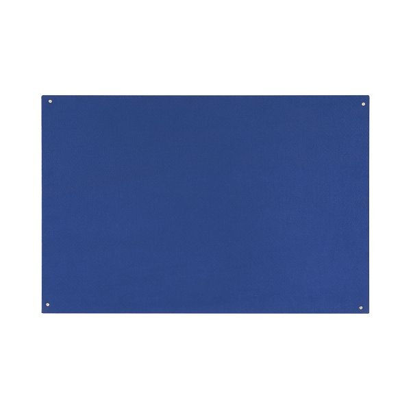 Tableau en feutre sans cadre Bi-Office bleu 120x90cm, FB1443397