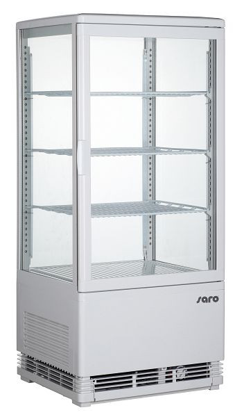 Vitrine réfrigérée Saro modèle SC 80 blanc, 330-1007