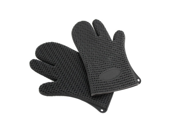 Gants de cuisson Schneider en silicone, longueur : 285 mm, largeur 160 mm, paquet : 1 paire, 310031