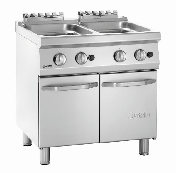 Cuiseur à pâtes Bartscher, gaz 700, B800 2x24 l, 2853101