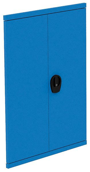 Bedrunka+Hirth Portes battantes MRS, 2 x portes avec serrure à cylindre rotative et 2 x clés, dimensions en mm (LxPxH) : 695 x 23 x 792, SRFLE070/080