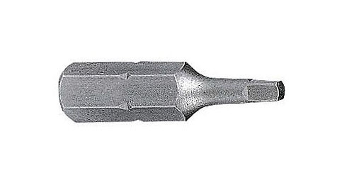 Kraftwerk embout 1/4" pour vis à douille carrée Robertson 25 mm R1, 5 pièces, 2689-5