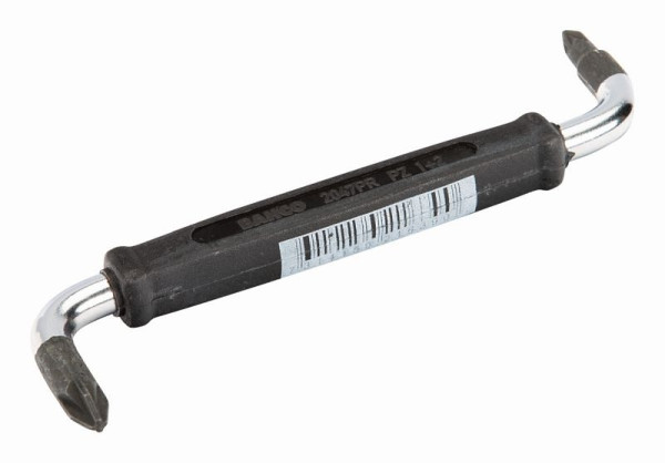 Tournevis coudé Bahco, double angle, PZ-1 + 2, 2047PZ-1-2