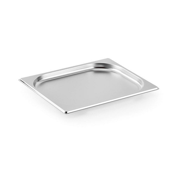 Vaiotec TOPLINE Récipient gastronorme GN 1/2 - 20 mm, acier inoxydable AISI 304, 32,5x26,5x2 cm, 10617