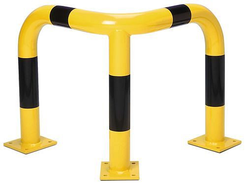 Support d'angle de protection contre les chocs Moravia à l'intérieur 1200x900x900 Ø 108 mm, plastifié, 219754