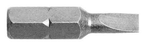 Kraftwerk embout 1/4" pour vis à fente 25 mm 4,0 x 0,5 mm, 5 pièces, 2721-5