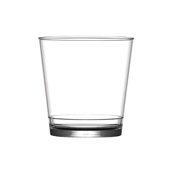 Verres à whisky BBP en polycarbonate 256 ml (lot de 48), DC422