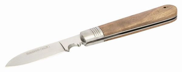 Couteau d'électricien Bahco, pliable, manche en bois, 2820EF1