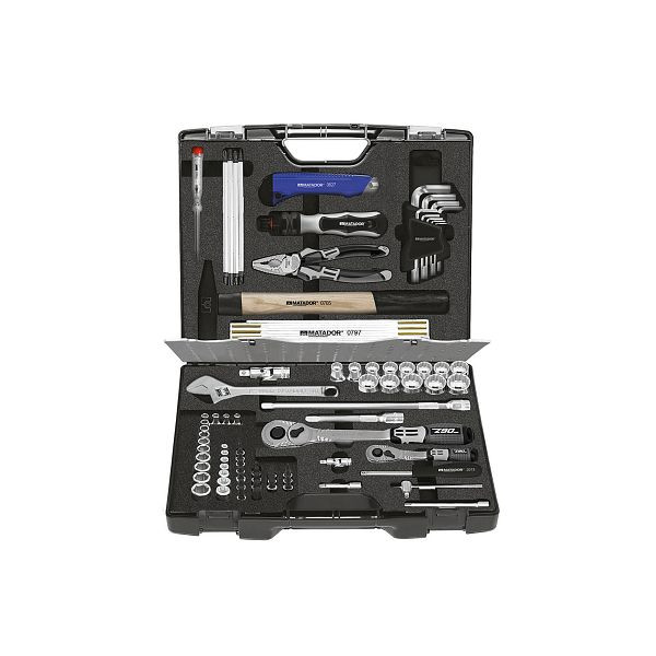 Jeu d'outils MATADOR "ALLROUND", 81 pièces, 4145 9120
