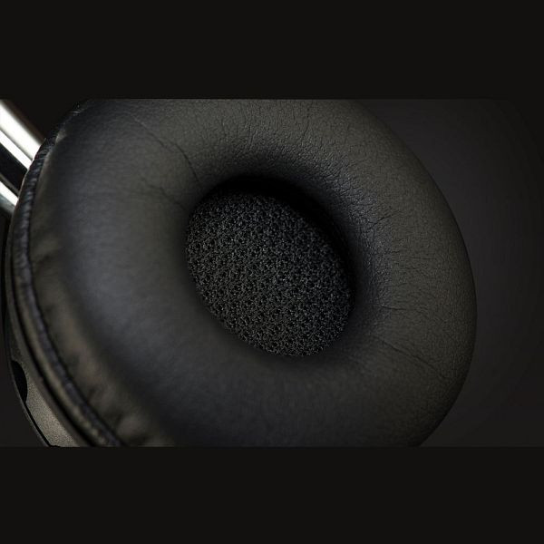 Coussinets d'oreille en cuir Jabra moyen pour BIZ 2400 II, UE : 10 pièces, 14101-48