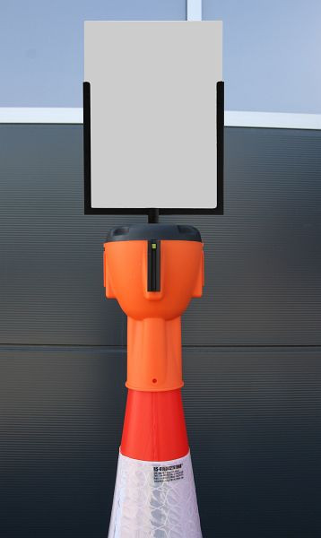 Panneau de signalisation ALLROUNDLINE pour fixation de cône de signalisation, ALCT-SH