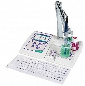 DOSTMANN pH 80+ DHS Tischmessgeräte Set, inkl. Magnetrührer, ohne Elektrode, 5040-0207