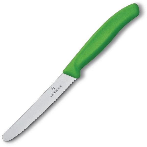 Couteau à tomates Victorinox vert 11cm, CP843