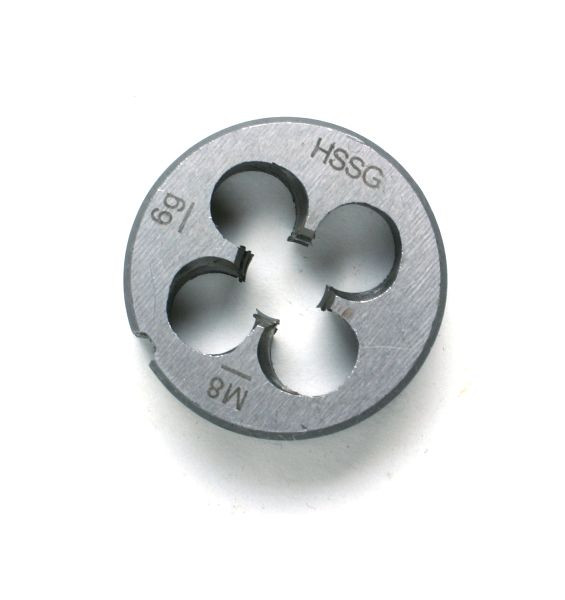 Matrice GSR DIN EN 22568 (DIN 223) filetage métrique à gauche HSS M 20, 00404290
