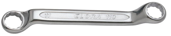 Clé à anneau double ELORA, extra courte, 113, taille: 4x4.5 mm, 0113004451000