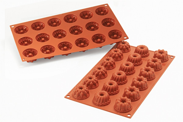 Moule à pâtisserie en silicone Schneider, Mini Fantasy, 40 x 22 mm, 115215