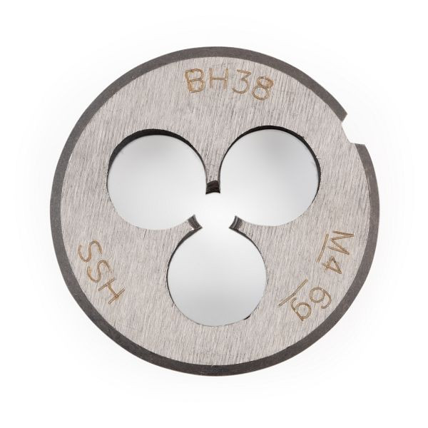 GSR matrice usine standard droite 25x9 filetage métrique forme B HSS M 4, 00403150