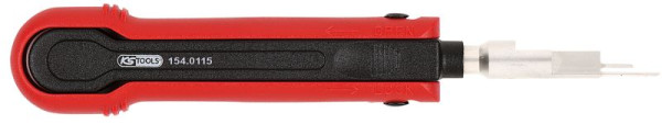 Outil de déverrouillage KS Tools pour fiches plates 1,2 mm (KOSTAL MLK), 2B, 154.0115