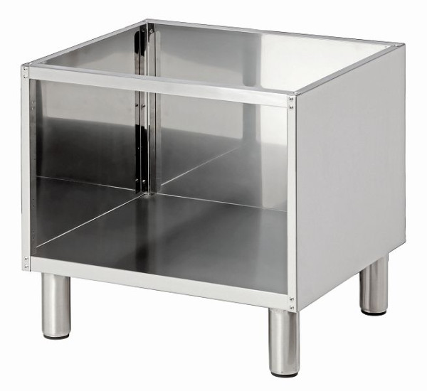 Sous-structure Bartscher ouverte, 650, B600, acier chrome-nickel, 112021