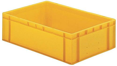 Caisses gerbables de transport Bedrunka+Hirth, rouge, dimensions en mm (LxPxH) : 400 x 600 x 120, 072120201