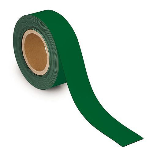 Ruban de marquage magnétique MAUL, 10 mx 50 mm x 1 mm, vert, 307945