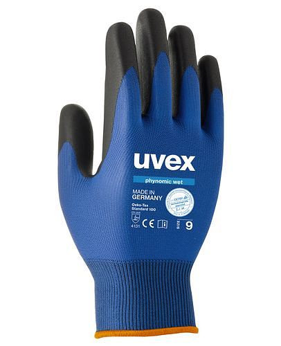 Gant de protection mécanique uvex phynomic M1 WET, catégorie II, taille. 9, unité centrale : 10 paires, 210-278