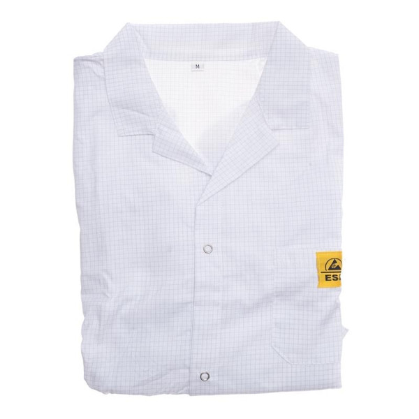 Blouse de travail ALLPAX ESD, taille blanche. M, 10004996