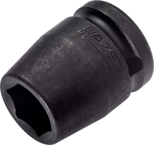 Impact Hazet, douille tournevis machine, 6 pans, carré creux 12,5 mm, profil traction 6 pans extérieurs, 16 mm, 900S-16